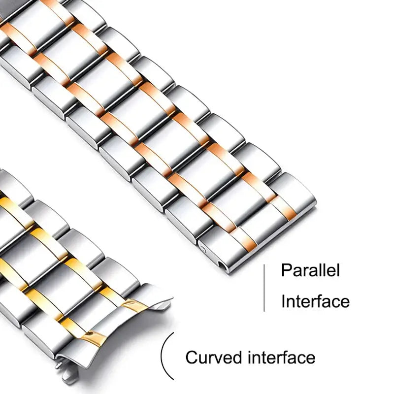 Huawei Stainless Steel Strap - Premium Polished Design