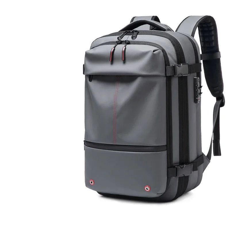 17" Laptop Travel Backpack for Men, Large Capacity, Business & School
