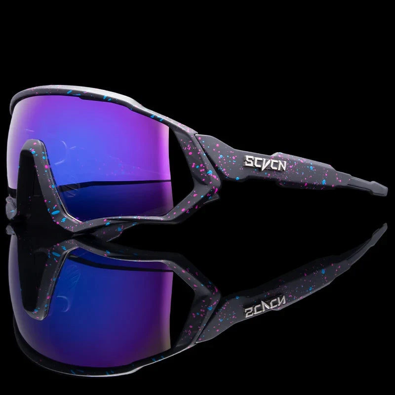 SCVCN Brand Photochromic Sports Cycling Glasses Bicycle Eyewear Mountain Bike Goggles UV400 MTB Road Running Sunglasses