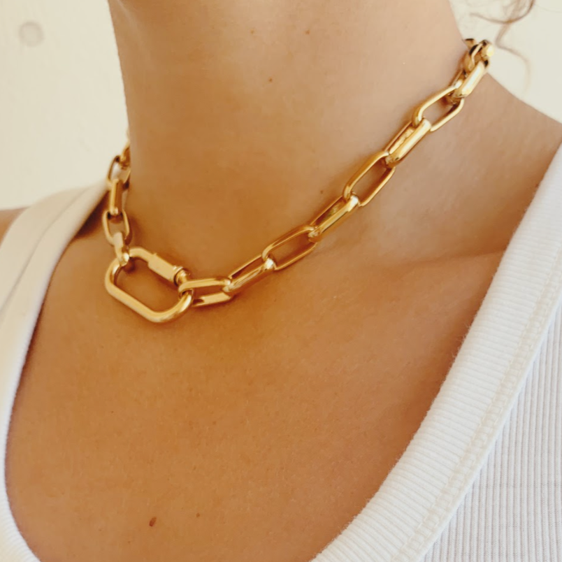 Gold Carabiner