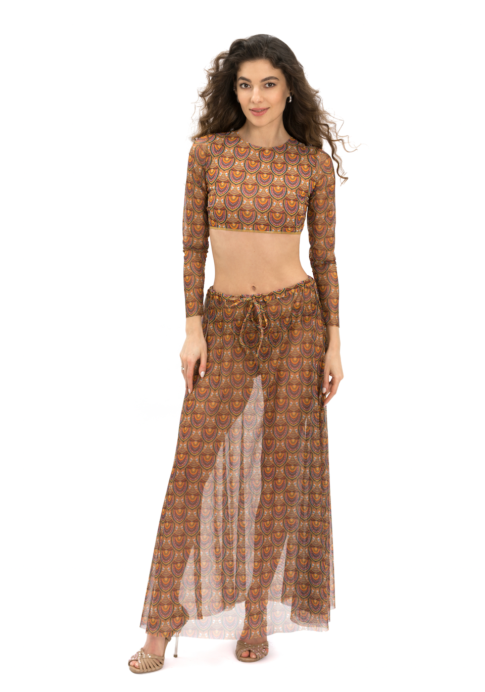 ETHNIC BEACH SKIRT one size, fits all