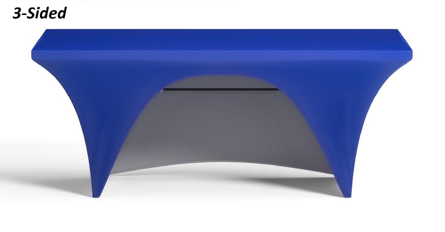 8' Stretch 3-sided Table Cover