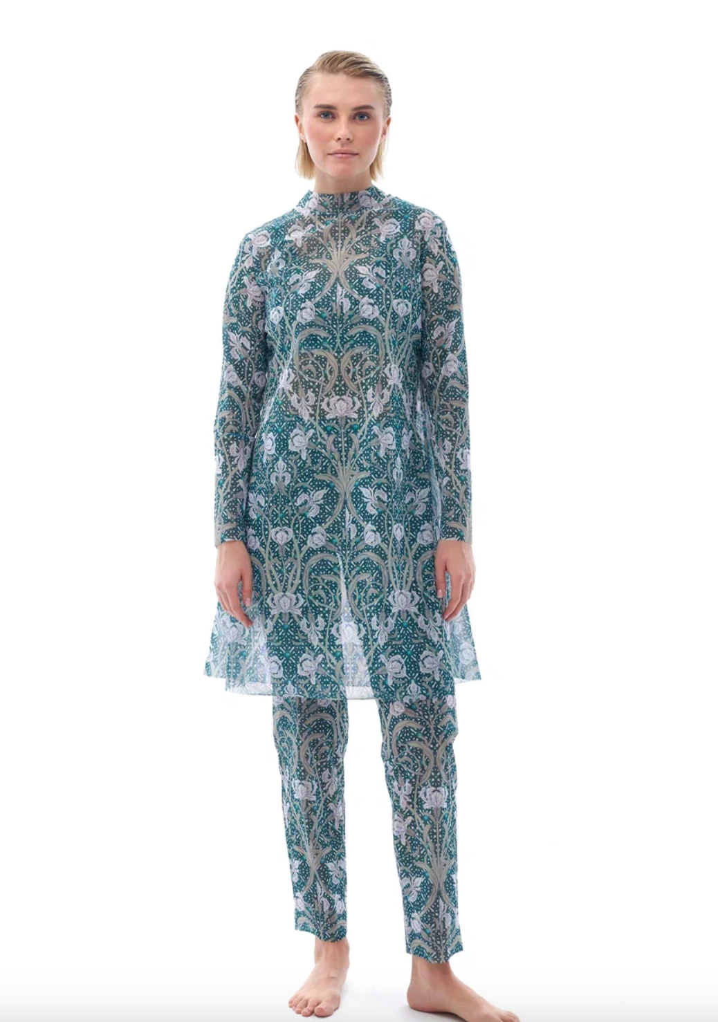 Irises Tunic with or without Hood