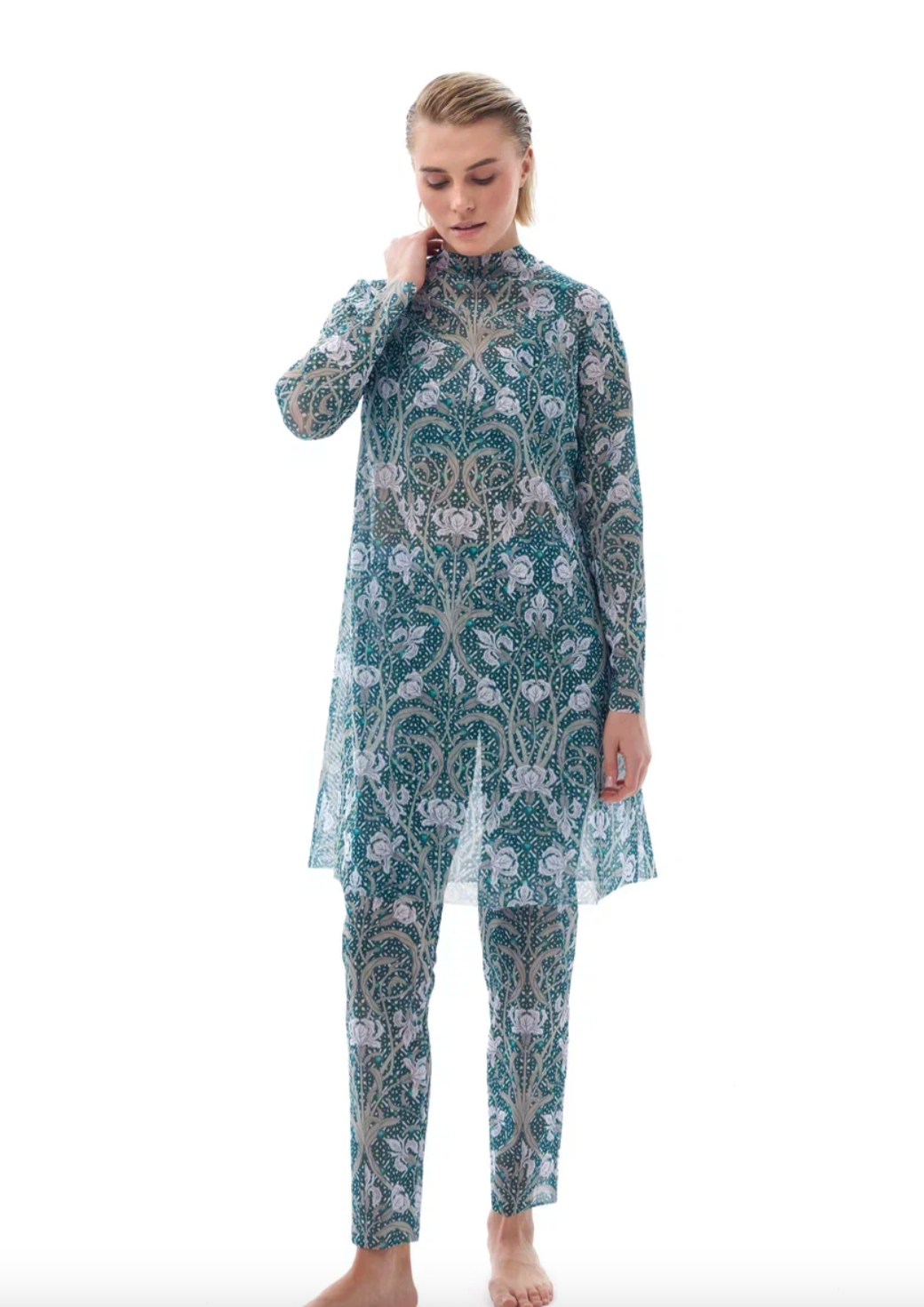 Irises Tunic with or without Hood