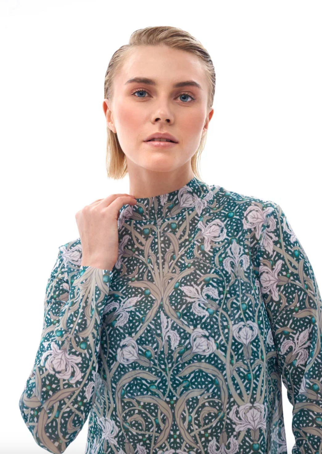 Irises Tunic with or without Hood