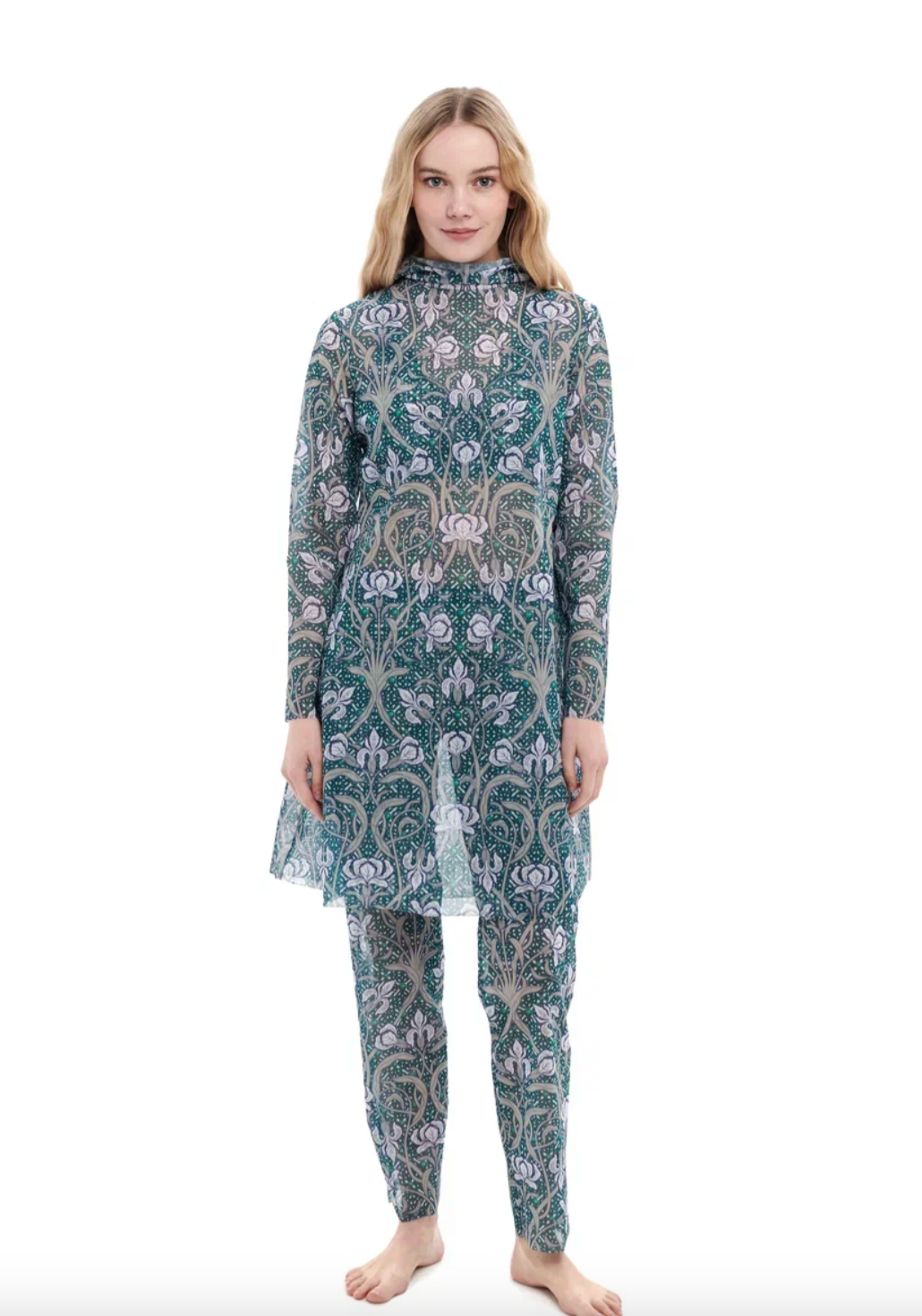 Irises Tunic with or without Hood
