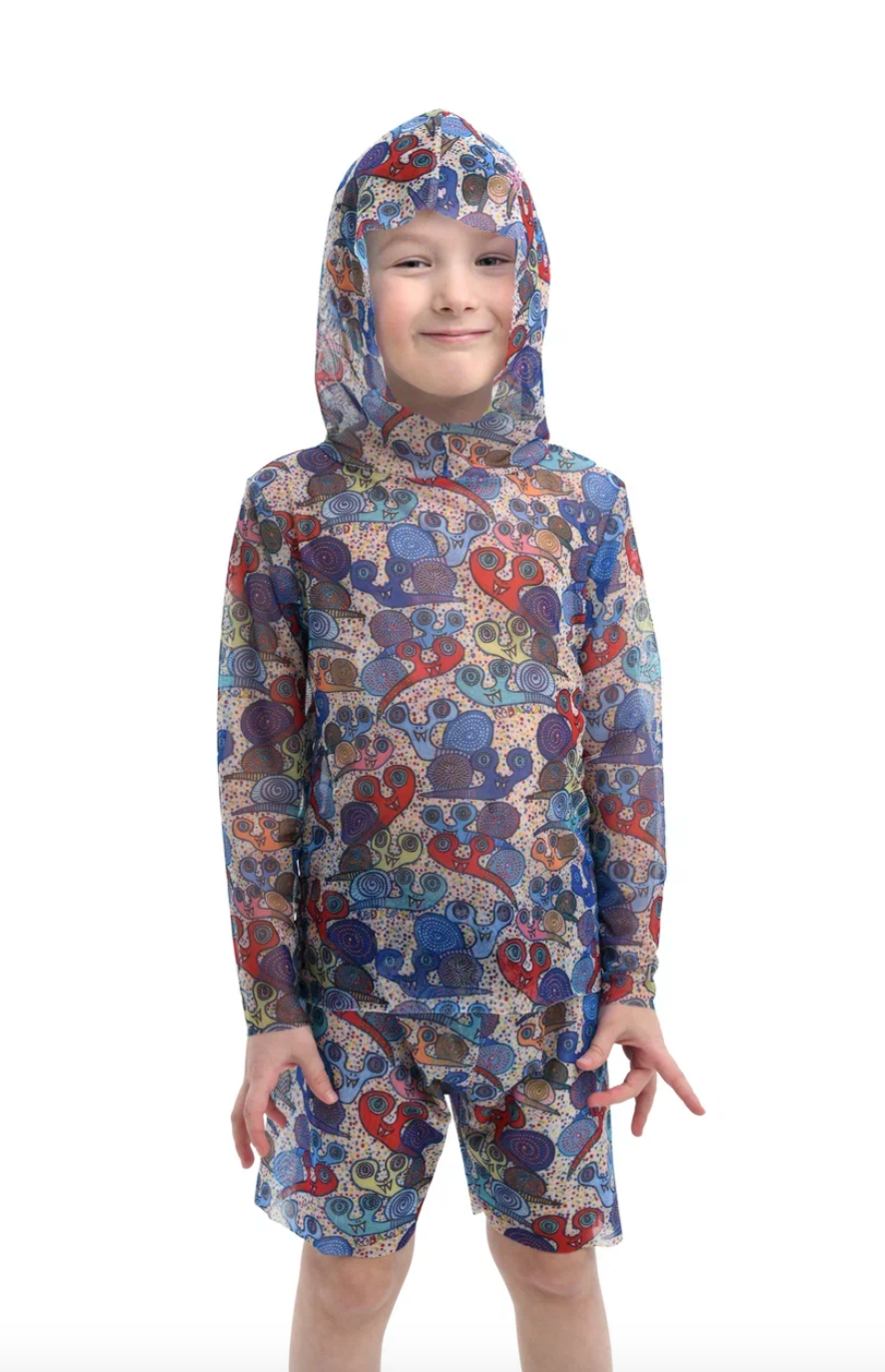 Kid's Smart T-shirt SNAILS for Boys & Girls