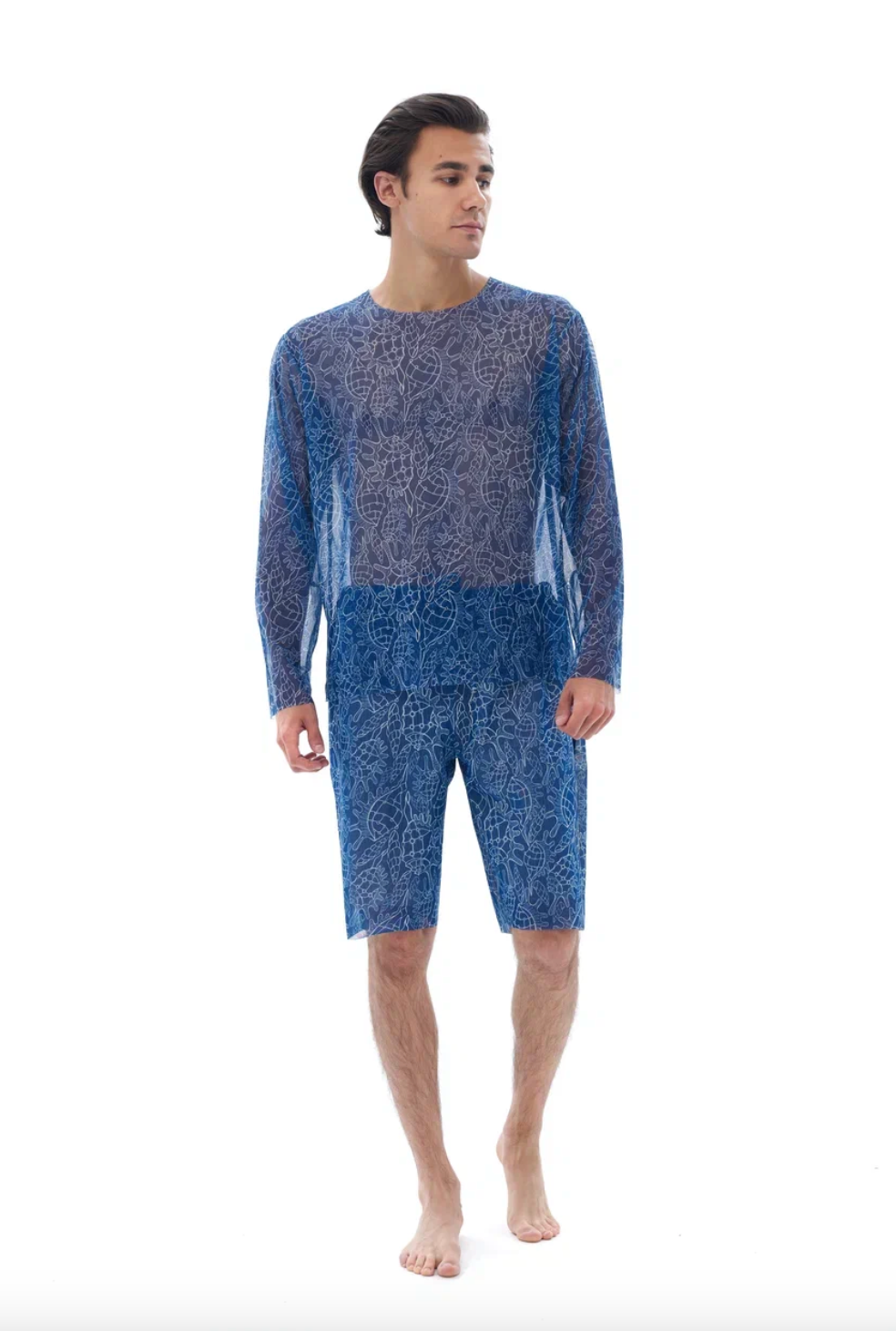 MEN's Smart Swim Trunks Bermudas SHELLS
