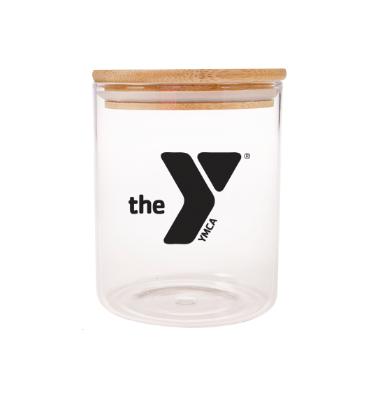 26oz Glass Container with Bamboo Lid