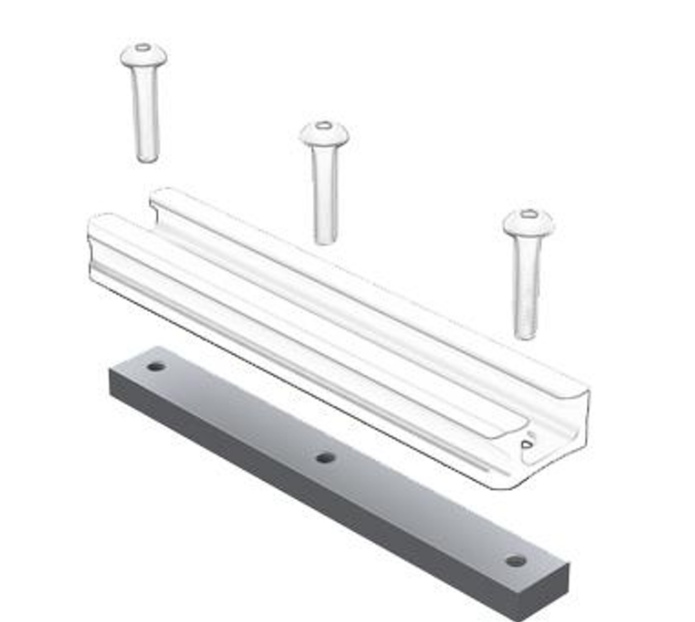 FullBack™ Backing Plate for GT90, GTTL90, GTSL90 4'' GearTrac - YakAttack