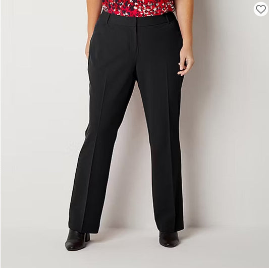 Liz Claiborne Women's Audra Trouser Mid-Rise
