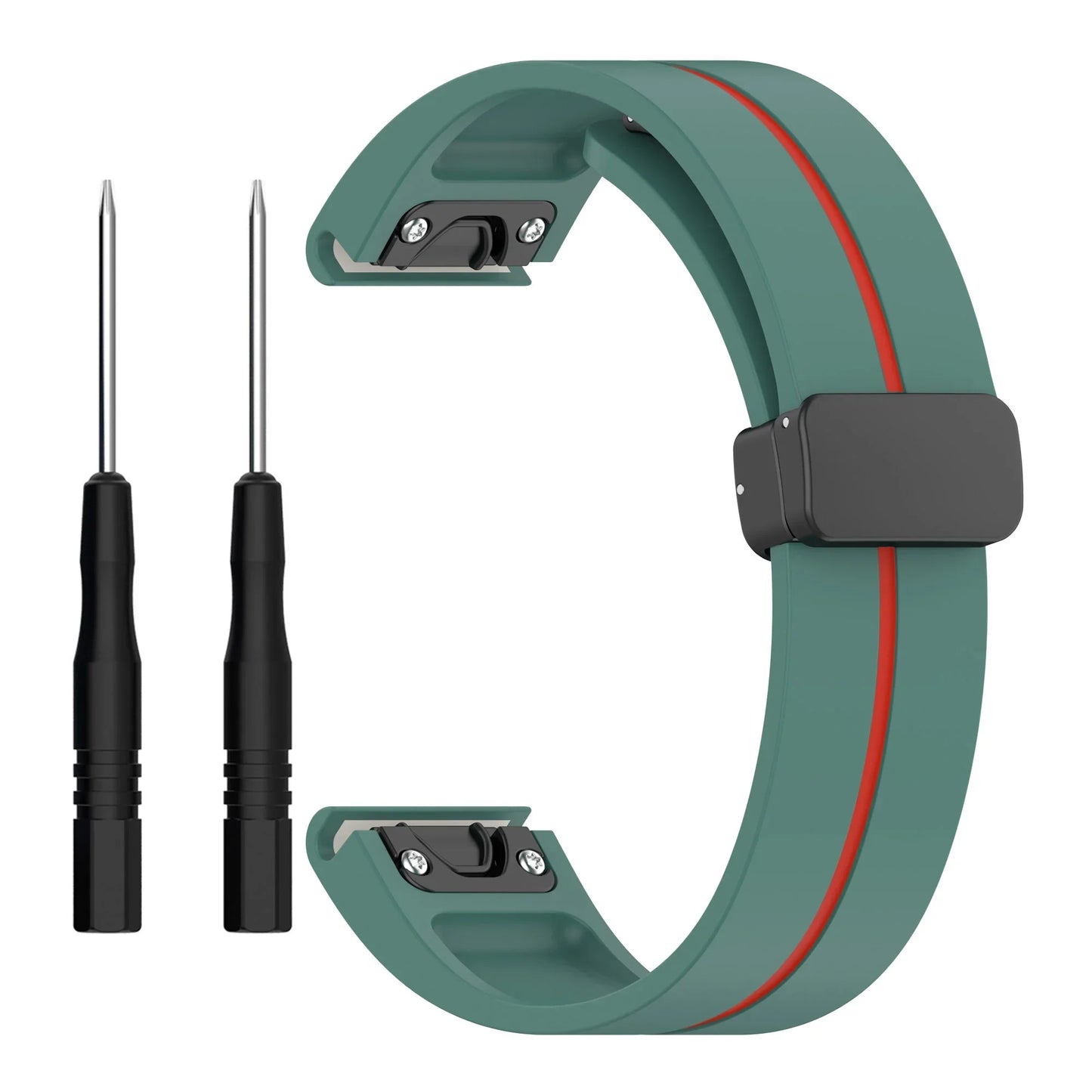 Garmin Silicone Strap - Durable, Flexible, Comfortable Fit