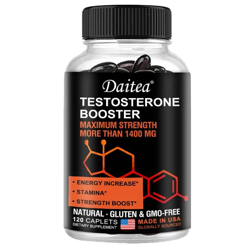 Daitea Men's Energy Supplement, Maximum Strength 1400 Mg, Increases Energy, Stamina and Power