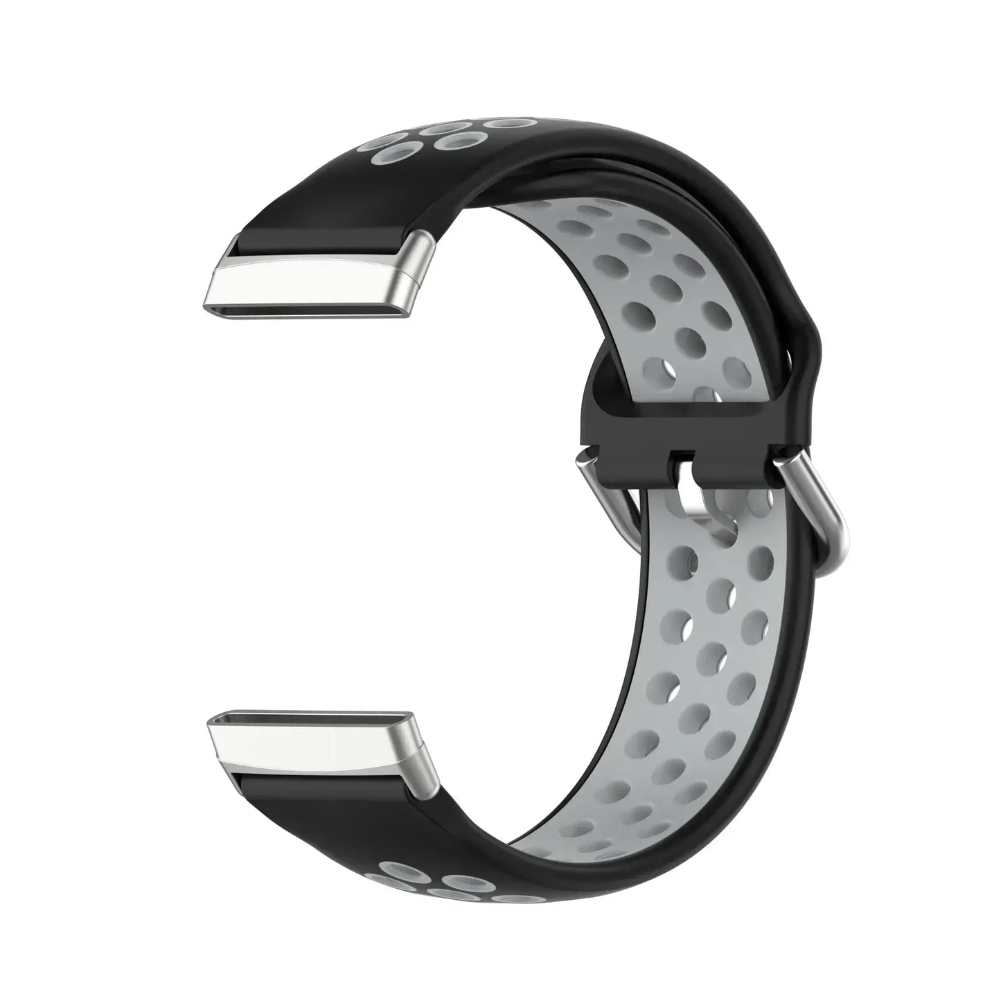Fitbit Versa & Sense Silicone Band - Breathable Stylish Straps