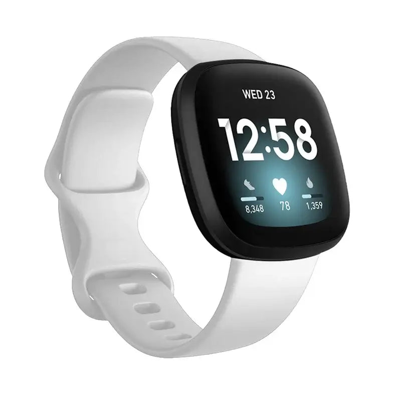 Fitbit Versa & Sense Silicone Band - Durable Stylish Straps