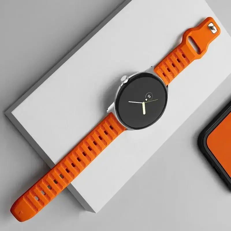 Google Pixel Sports Silicone Strap - Breathable and Flexible