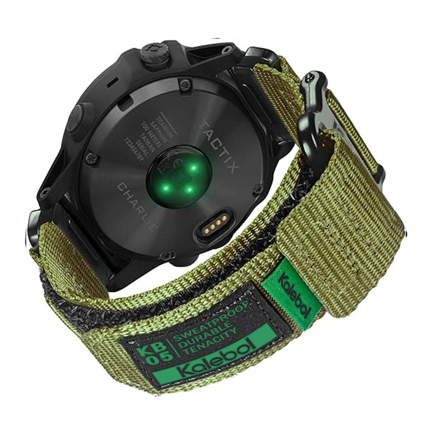 Garmin Nylon Loop Strap - Breathable Tactical Sports Band