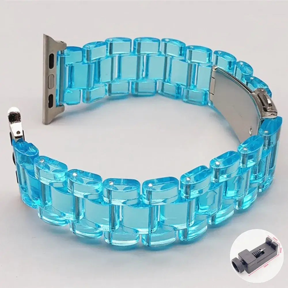Apple Watch Resin Strap - Stylish, Durable Design
