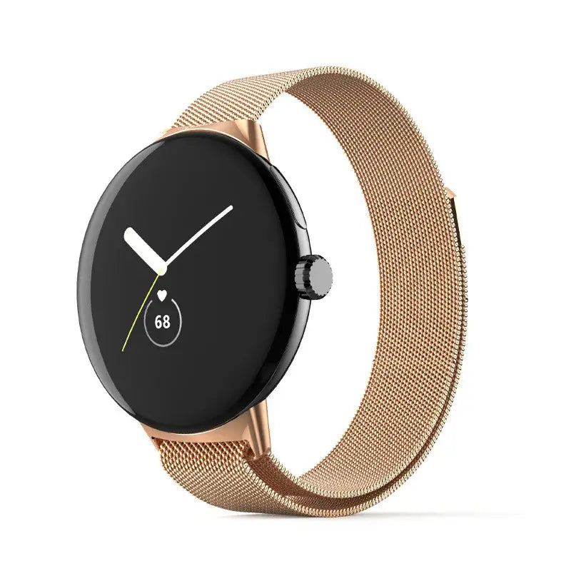 Google Pixel Watch Stainless Steel Band - Magnetic Clasp, Sleek