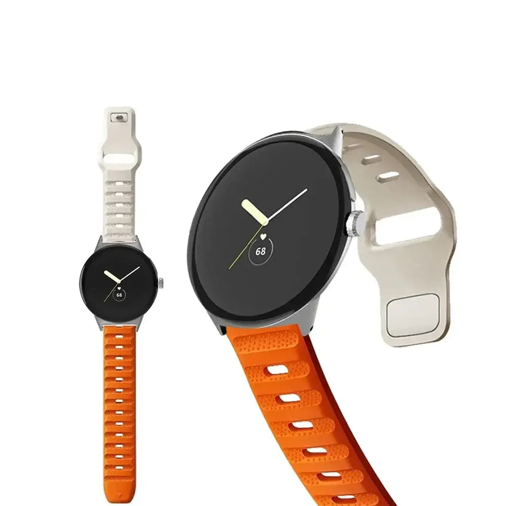 Google Pixel Sports Silicone Strap - Breathable and Flexible