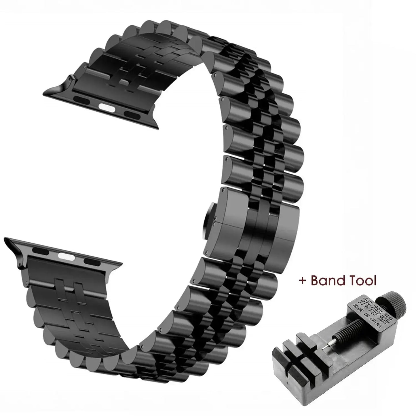 Apple Watch Stainless Steel Strap - Elegant Durable Design