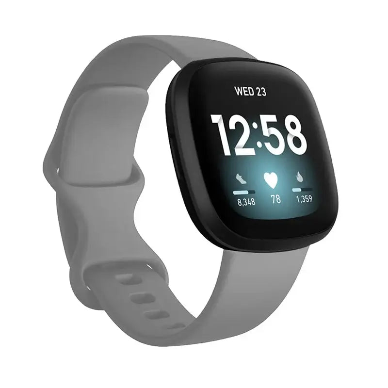 Fitbit Versa & Sense Silicone Band - Durable Stylish Straps