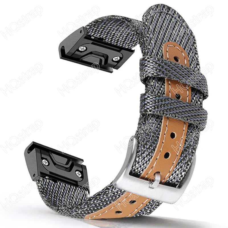 Garmin Sport Nylon Strap - Breathable Comfortable Design