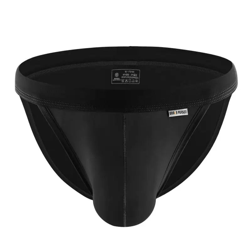 BRAVE PERSON Mens Briefs Sexy Low waist Underwear U Convex Pouch Male Underpants High Cut Briefs for Man