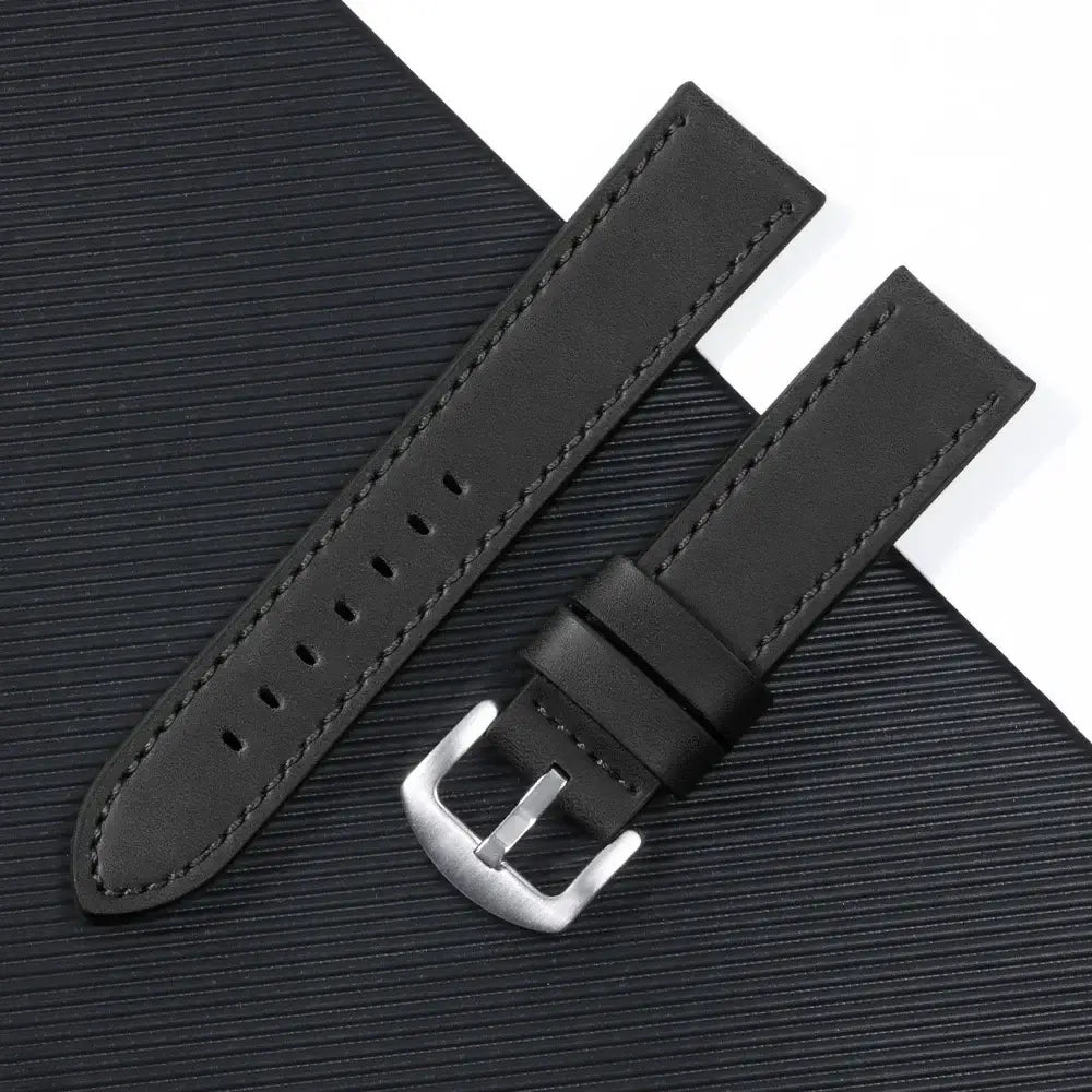 Samsung Galaxy Watch Leather Strap - Premium Classic Design