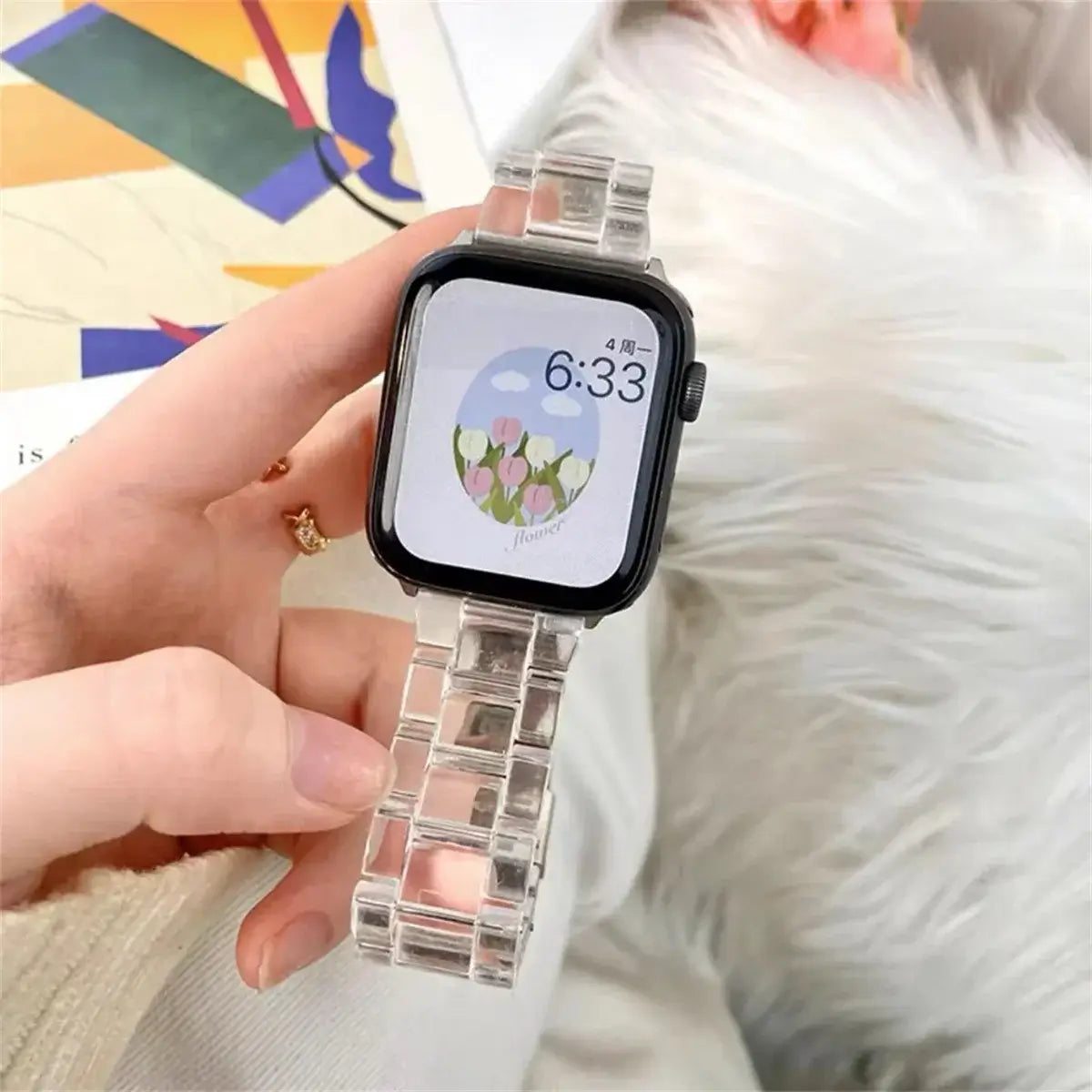 Apple Watch Resin Strap - Stylish, Durable Design