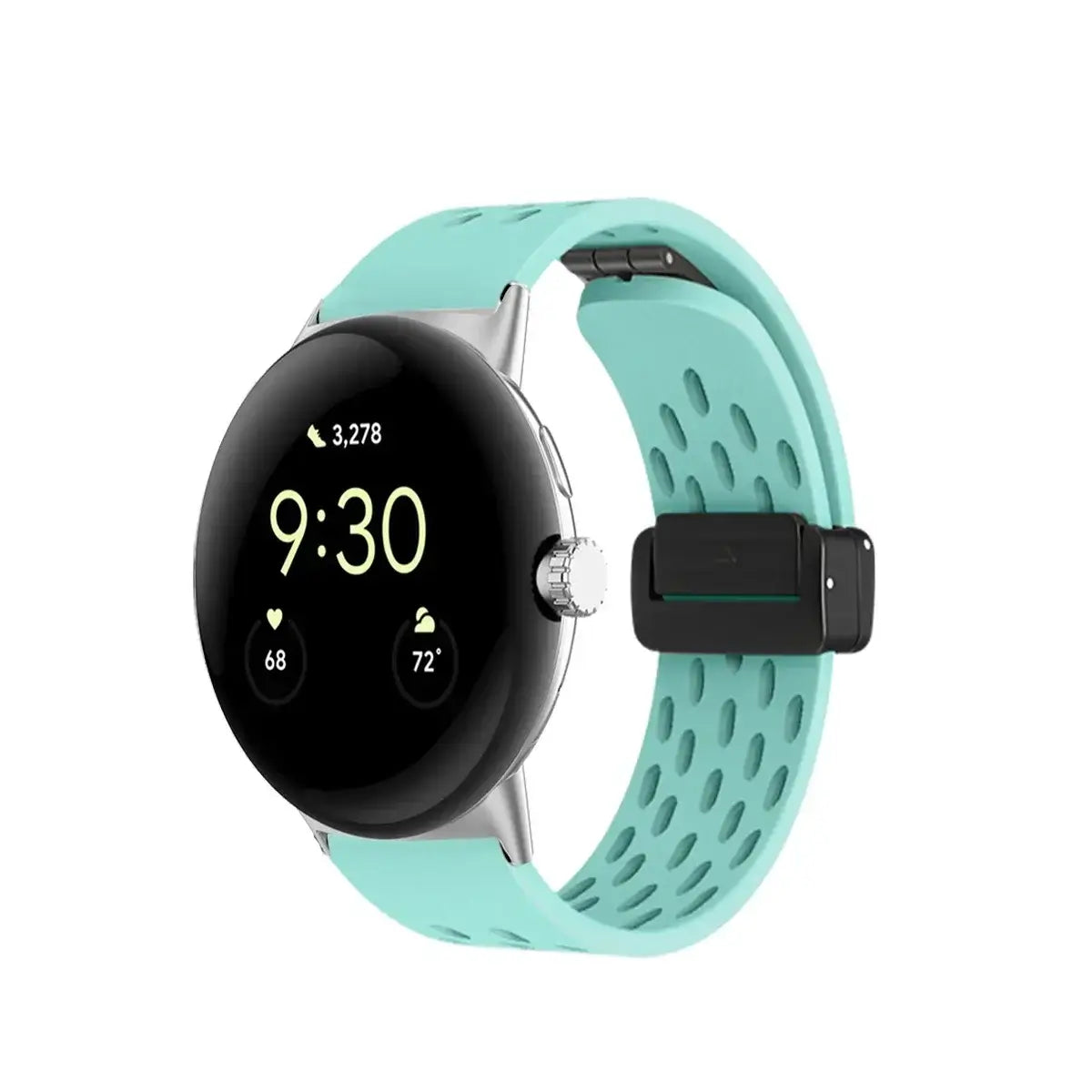Google Pixel Silicone Band - Breathable With Magnetic Clasp