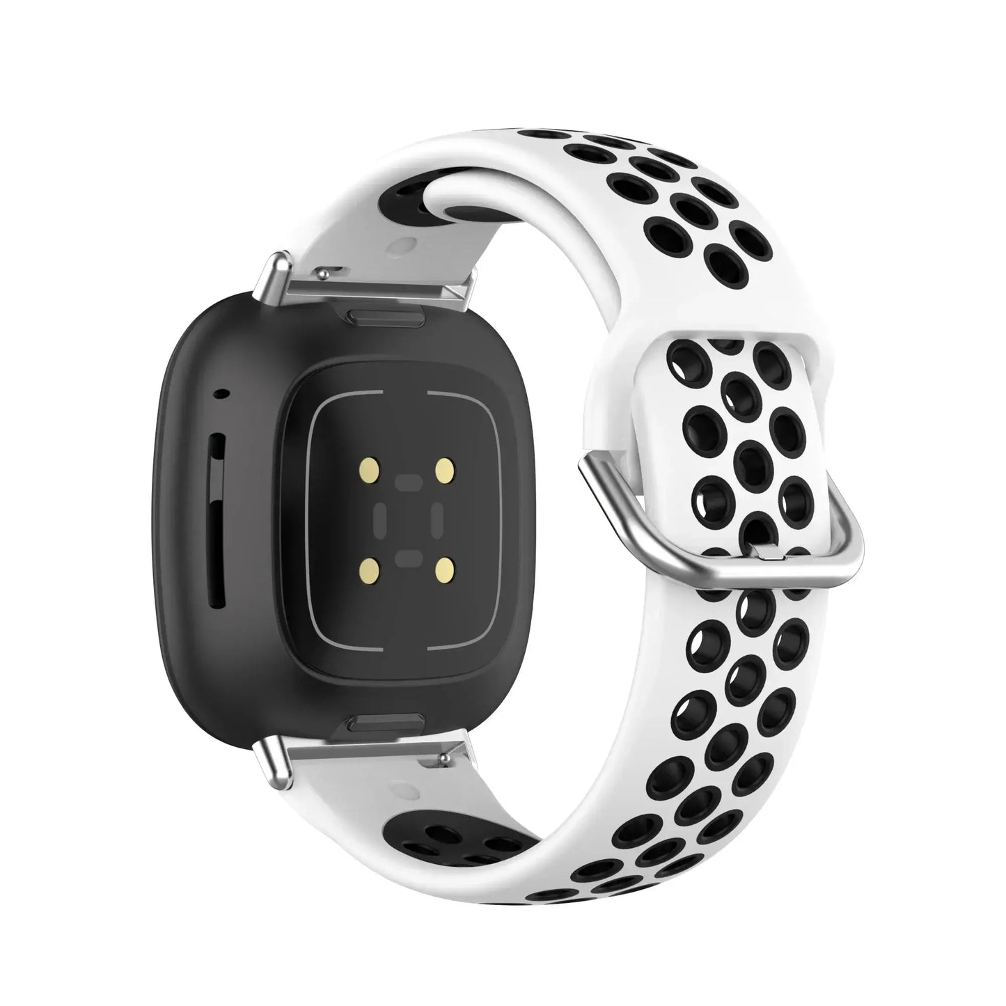 Fitbit Versa & Sense Silicone Band - Breathable Stylish Straps