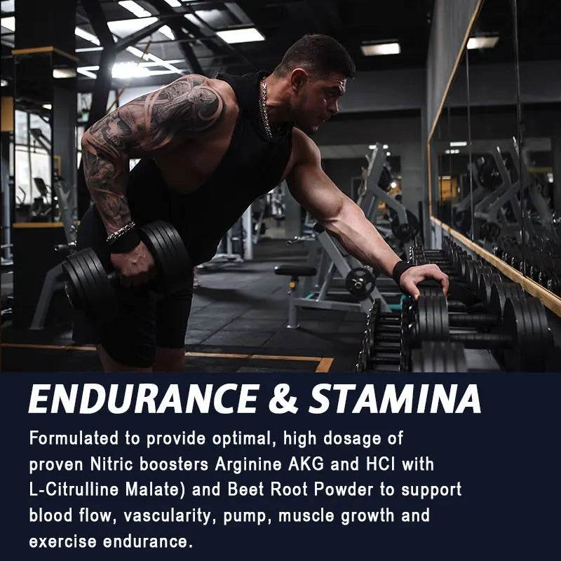 Daitea Men's Energy Supplements - for Energy, Strength and Endurance Support During Exercise | Muscle Mass, Non-GMO