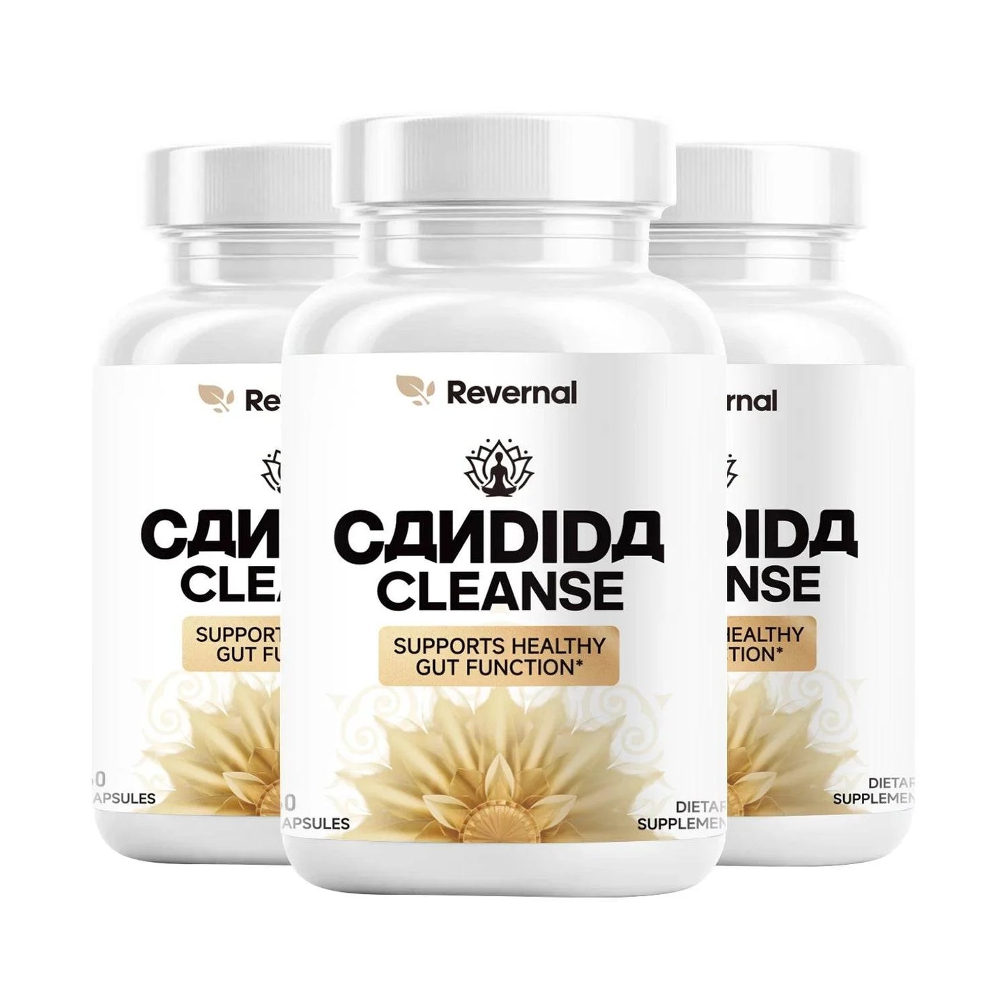 Candida Cleanse - Gut & Colon Support (60 Capsules) - for Men & Women - Natural Herbs for Intestinal Detox - Anti Yeast Overgrow