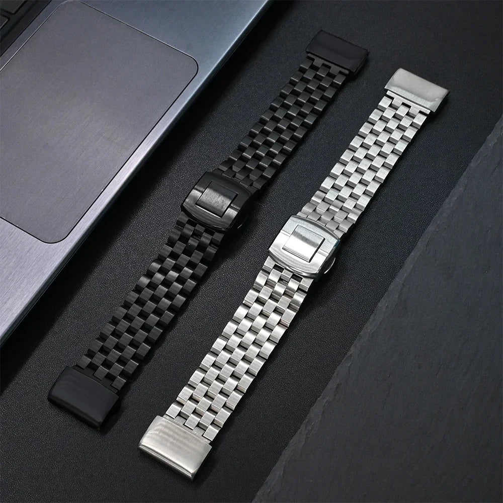 Garmin Stainless Steel Strap - Durable Elegant Bracelet