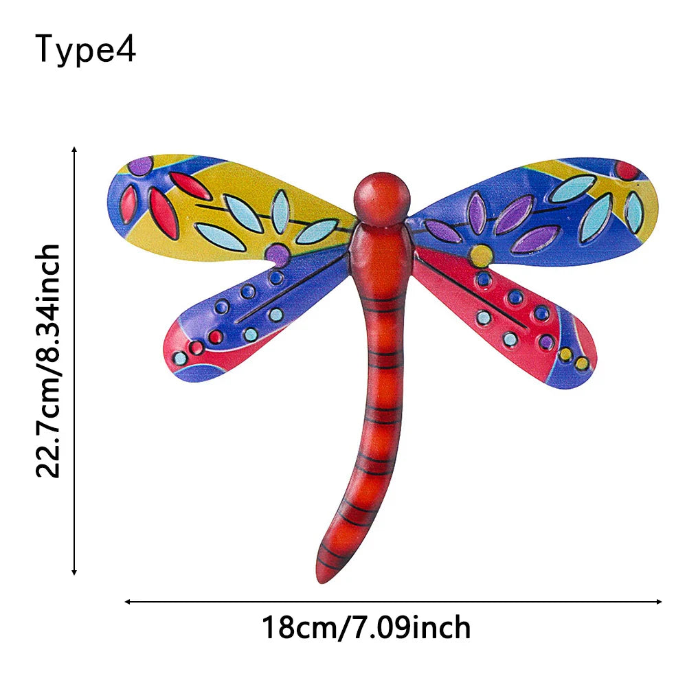 Metal Dragonfly Wall Decor