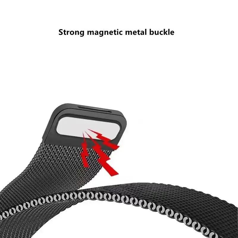 Garmin Stainless Steel Magnetic Strap - Durable QuickFit Band