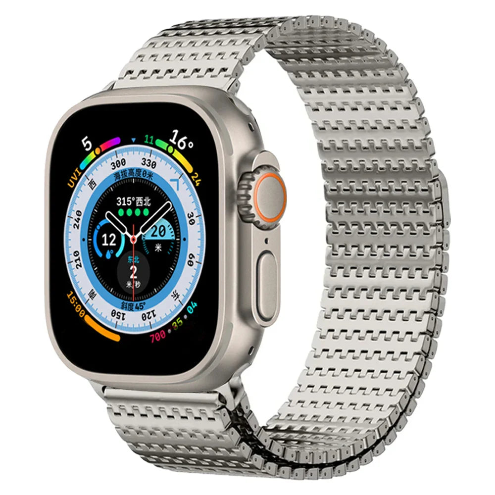 Apple Watch Stainless Steel Milanese Loop Band - Magnetic Clasp