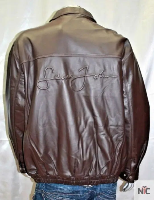 Sean John Leather Jacket
