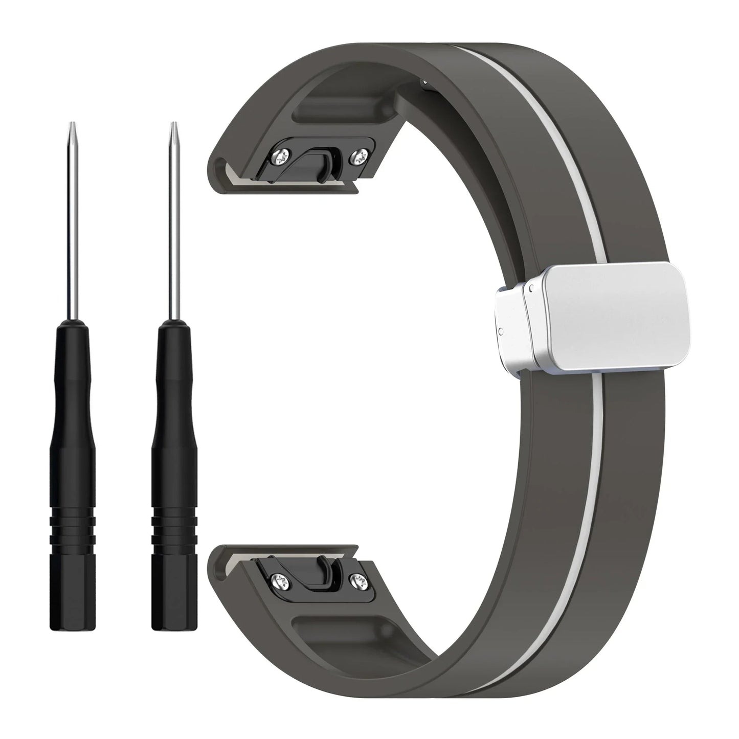 Garmin Silicone Strap - Durable, Flexible, Comfortable Fit