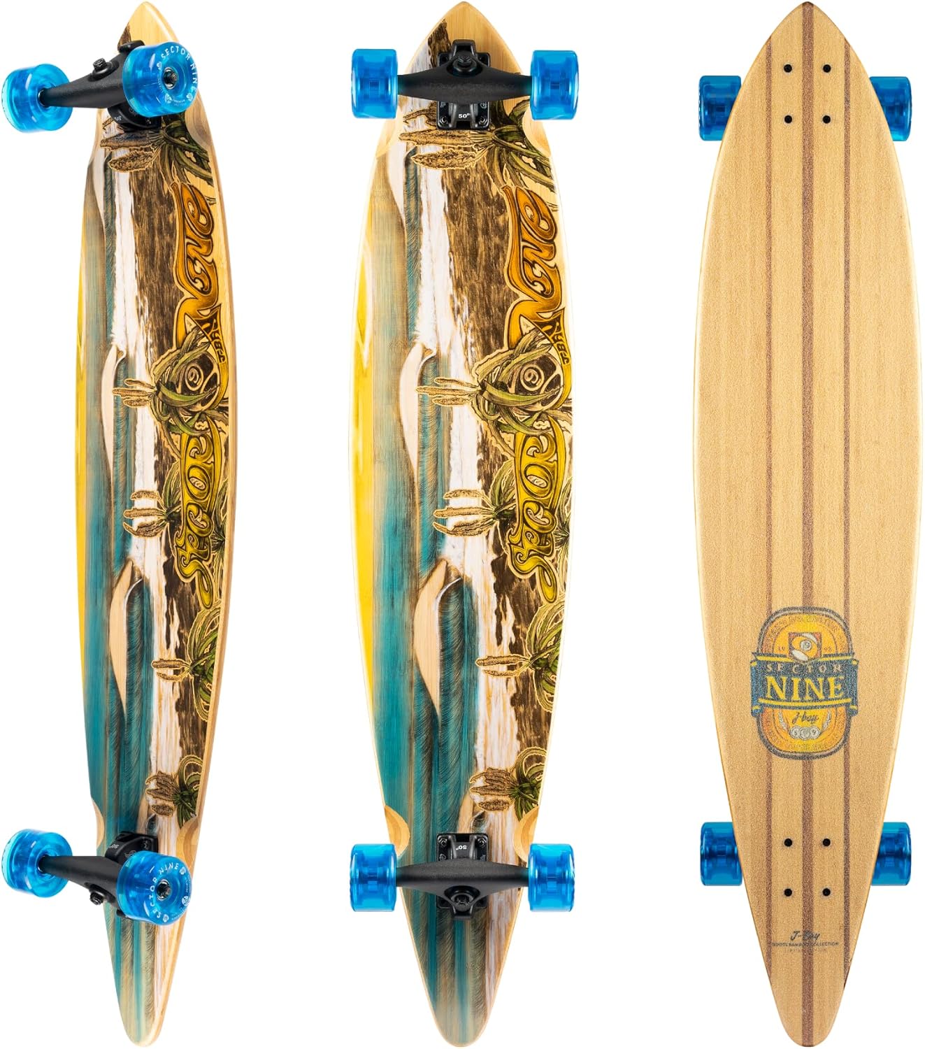 Sector 9 J-Bay Complete Skateboard 44.0" x 9.75"
