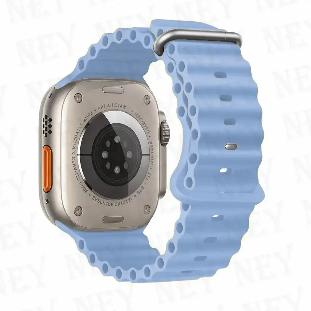Apple Watch Silicone Strap - Soft Flexible Comfortable Fit