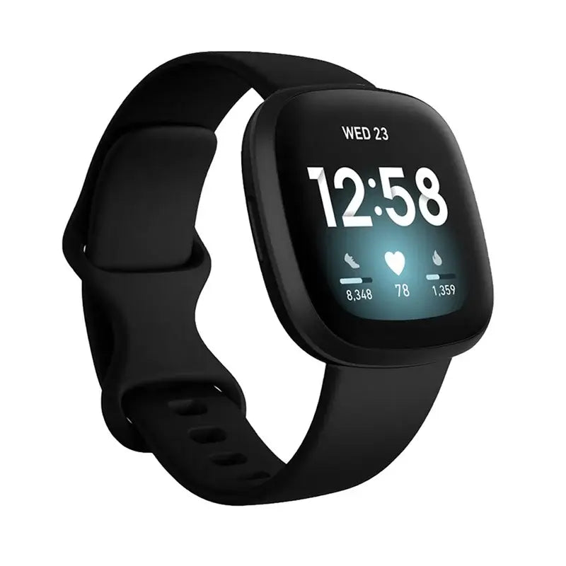 Fitbit Versa & Sense Silicone Band - Durable Stylish Straps