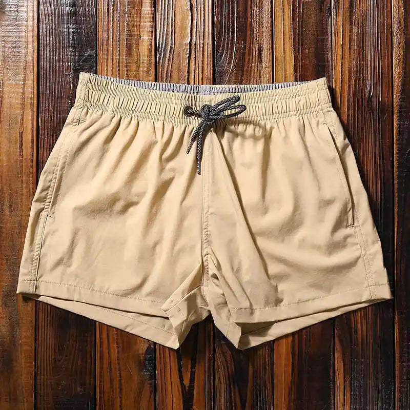 Solid Swim Shorts