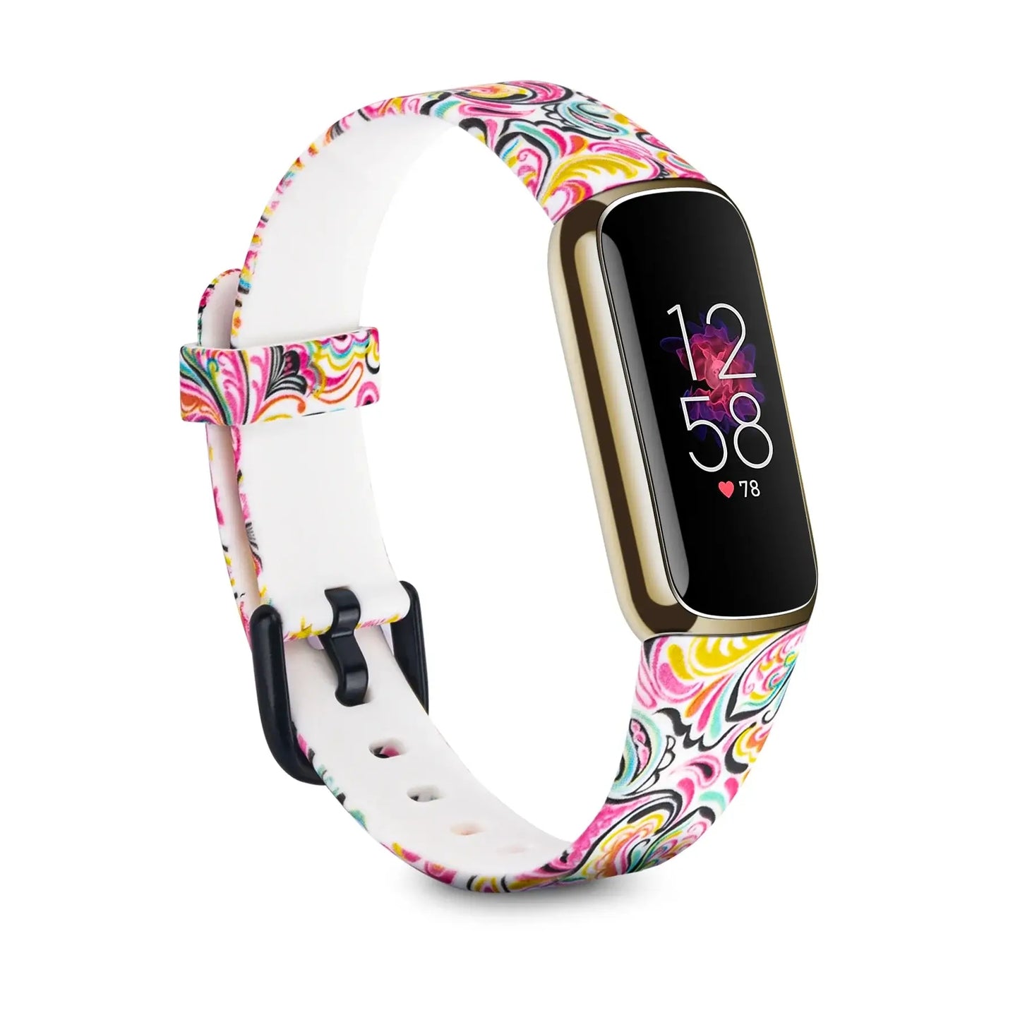 Fitbit Luxe Silicone Bands - Comfortable Vibrant Straps