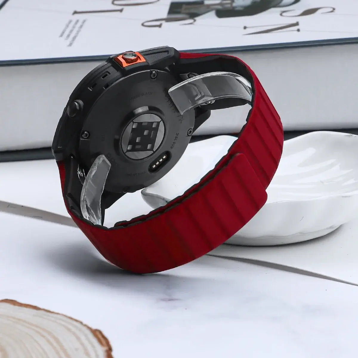 Garmin Magnetic Silicone Band - Durable QuickFit Strap