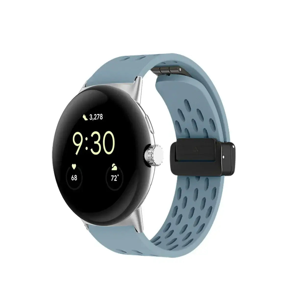 Google Pixel Silicone Band - Breathable With Magnetic Clasp