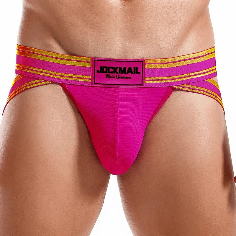 Jockmail Fiesta Jockstrap – Men's Low-Waist Supportive Underwear