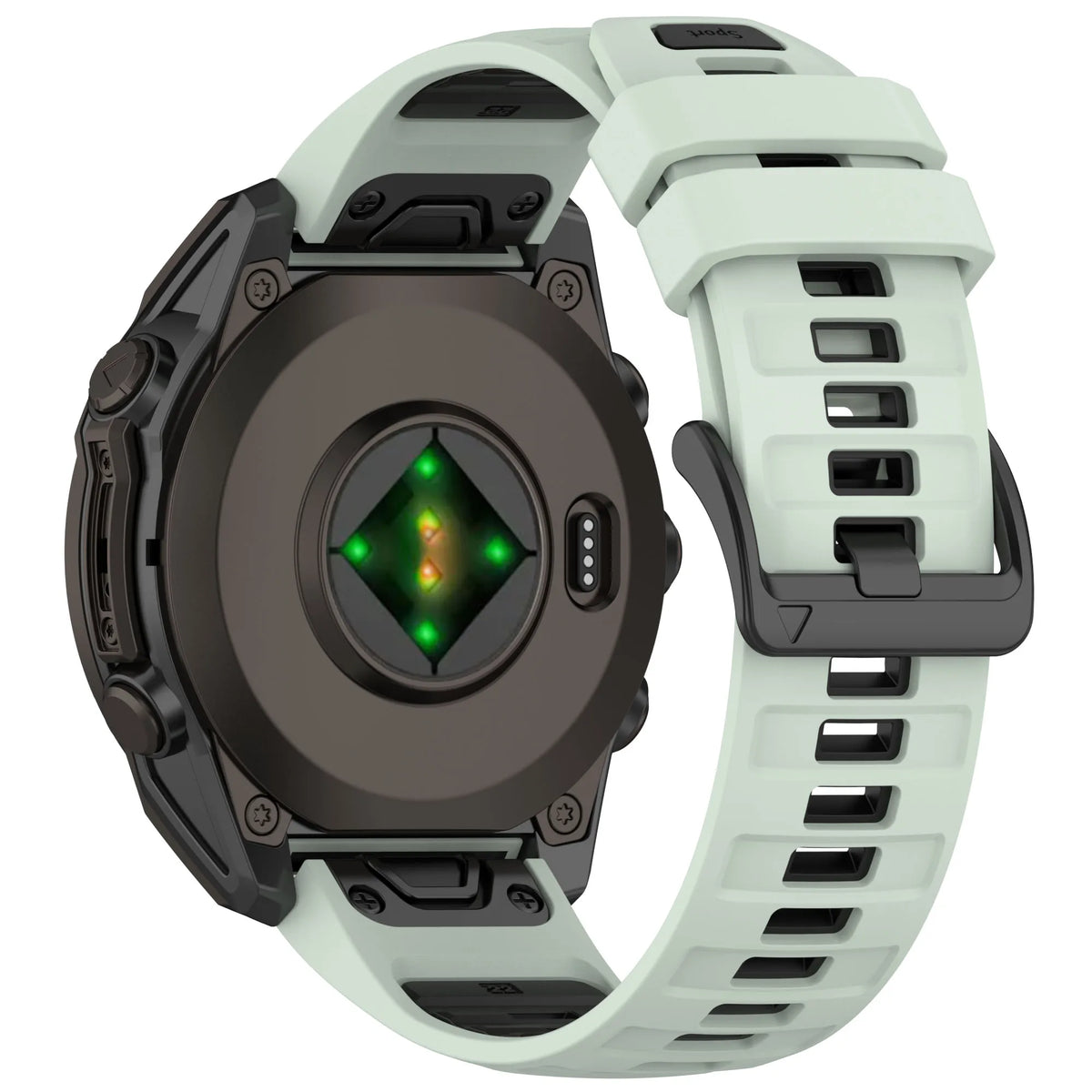 Garmin QuickFit 22/26mm Two-Tone Silicone Buckle Band