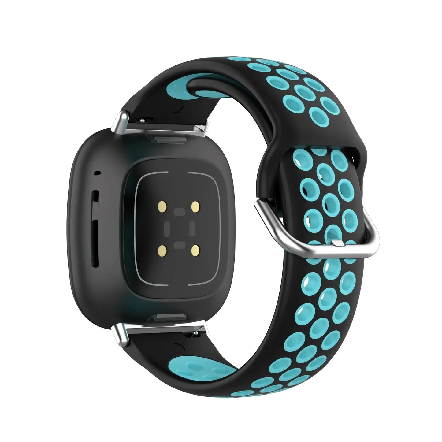 Fitbit Versa & Sense Silicone Band - Breathable Stylish Straps